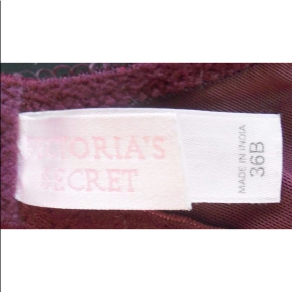 Donated Victoria’s Secret 36B plum bra - Picture 4 of 10